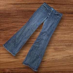 fcuk French Connection Y2K Flare Leg Long Tall Denim Jeans